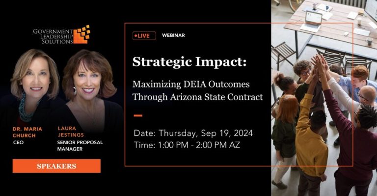 GLS team celebrates securing an Arizona state contract for local government consulting and executive leadership services.